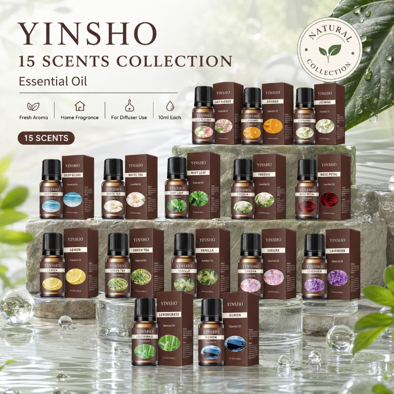 Fragrance Essential Oil Set 15 - đánh giá và giá Candle Fragrance Supplies