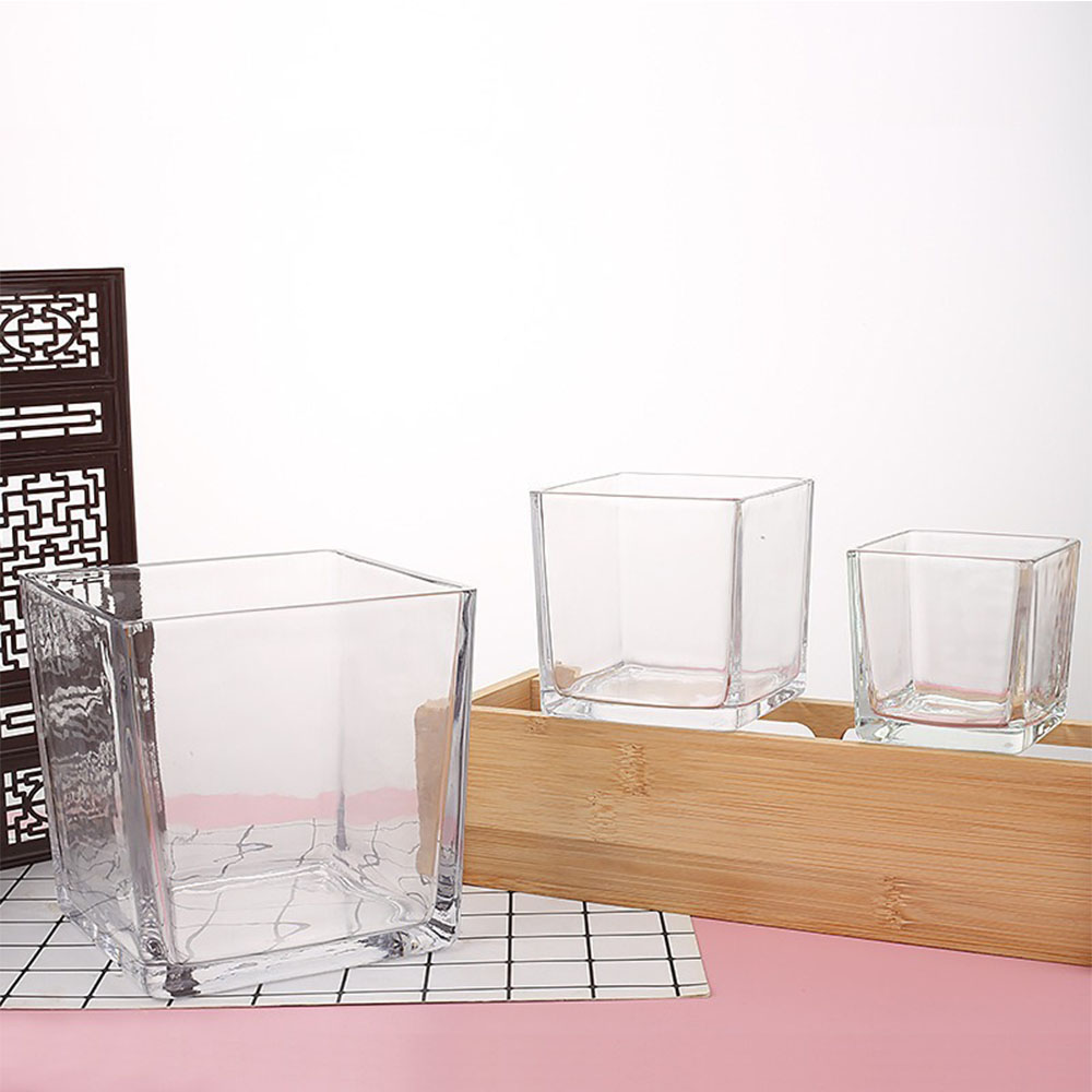 Geometry Square Candlestick In - đánh giá và giá Candle Glass Supplies