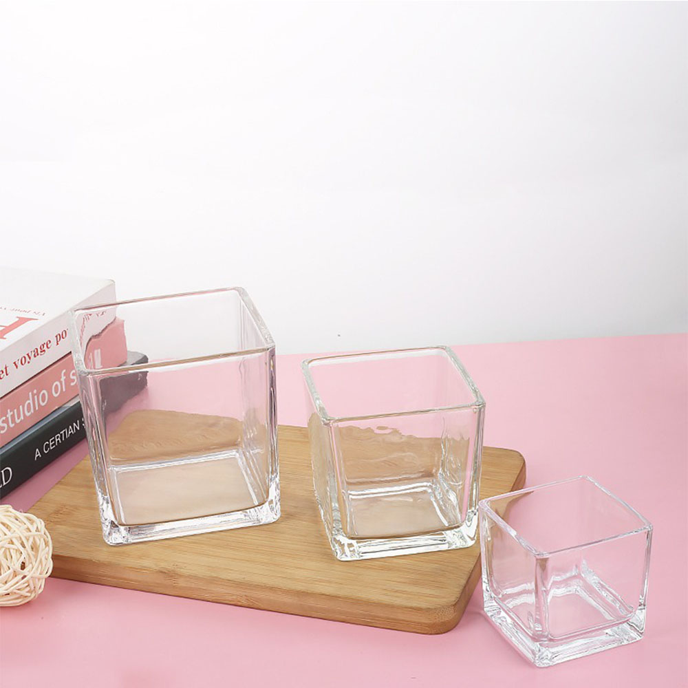 Geometry Square Candlestick In - đánh giá và giá Candle Glass Supplies